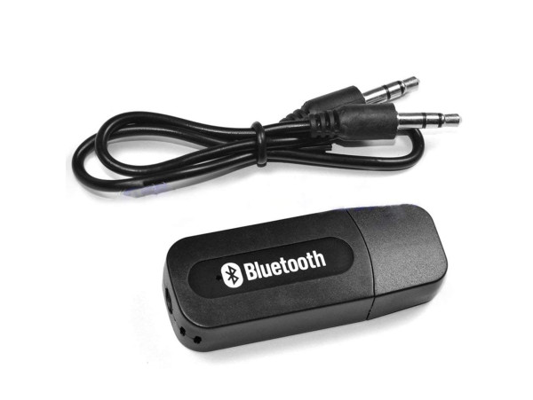 Netixo 3.5 Mm Bluetooth Stereo Adapter Audio Receiver Aux Music Wireless for Car